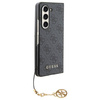 Guess nakładka do Samsung Galaxy Z Fold 5 GUHCZFD5GF4GGR szara HC PU 4G Charm