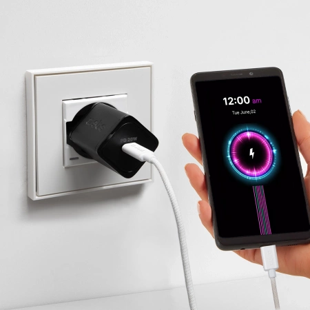 SBS TECABLETISSUETCCG USB-C – USB-C-Kabel 1,5 m 60 W geflochten – grau