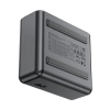 Acefast Z4 PD 218 W GaN 3 x USB-C + USB-A Multifunktionsadapter mit 4 Anschlüssen – Grau