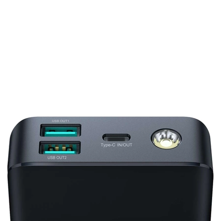 Joyroom JR-PBF03 30W 30000mAh powerbank + USB-A - USB-C cable 0.25m - black
