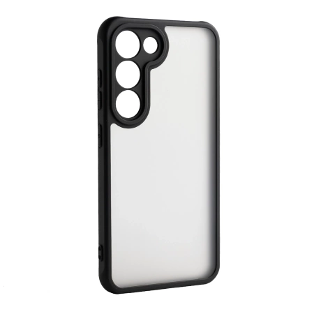 Handyhülle Panzer Matt Case Samsung Galaxy S25 Edge Schwarz