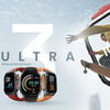 HIFUTURE smartwatch sportowy z fukncją rozmowy ULTRA3 (IP68) czarny