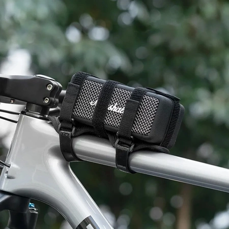 Rockbros 50210064001 Fahrradgurt mit Klettverschluss für Bluetooth-Lautsprecher oder Wasserflasche – Schwarz