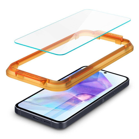 Szkło Hartowane SAMSUNG GALAXY A55 5G Spigen ALM Glas.tr 2-pack Clear