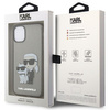 Original Case IPHONE 11 / XR Karl Lagerfeld Hardcase Gliter Karl&Choupette (KLHCN61HNKCTGK) black