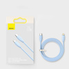 Baseus Kabel, USB Typ C - Lightning 20W Kabel, 1,2 m lang Jelly Liquid Silica Gel - schwarz