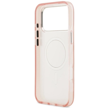 Karl Lagerfeld IML Aquarelle Choupette &amp; Logo MagSafe Case für iPhone 17 Pro Max - Pink