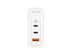 Ładowarka Sieciowa GaN 100W 1x QC3.0 USB + 2x PD USB-C Jellico C118 biała