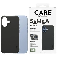 CARE by PanzerGlass Modisches Samba MagSafe Case für iPhone 17 - Schwarz