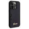 Guess nakładka do iPhone 14 Pro 6,1&quot; GUHCP14LPSFDGSK HC SEQUIN SCRIPT METAL czarna