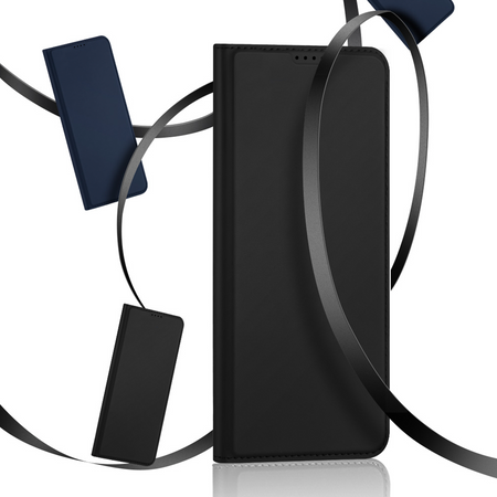 Dux Ducis Skin Pro Hülle für Realme 10 5G / Realme 9i 5G Cover Flip Card Wallet Stand Schwarz