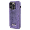 Guess Sequin Script Metal case for iPhone 14 Pro Max - purple