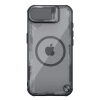 Nillkin Iceblade Prop Magnetic Case with Lens Cover and Stand for iPhone 16e - Black
