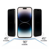 Hartowane szkło Privacy Glass do SAMSUNG GALAXY S23 ULTRA CZARNE
