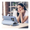 Dux Ducis Lawa Lederhülle für iPhone 15 Pro Max - Blau