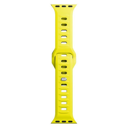 3MK Silicone Watch Strap żółty/yellow dla Apple Watch 42/44/45/49mm