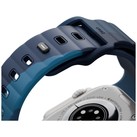 Pasek UNIQ Stride De Rubber do Apple Watch 49/46/45/44mm storm