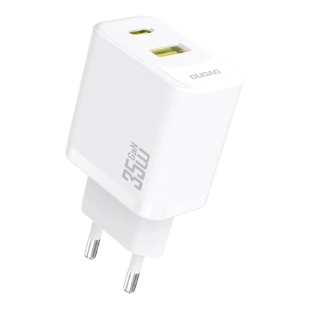 Dudao A27 MaxC 35W Wandladegerät + USB-C Kabel - Weiß