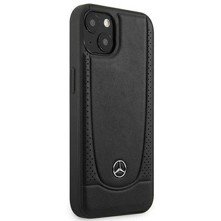 Mercedes MEHCP15MARMBK iPhone 15 Plus 6.7&quot; black/black hardcase Leather Urban