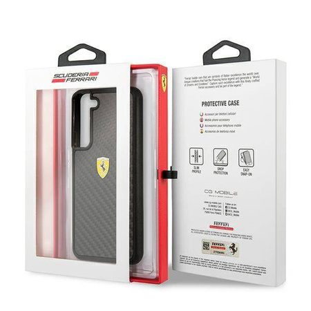 Ferrari FEHCS22MFCAK S22 + S906 black / black hardcase On Track Real Carbon
