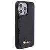 Etui Guess Sequin Script Metal na iPhone 15 Pro Max - czarne
