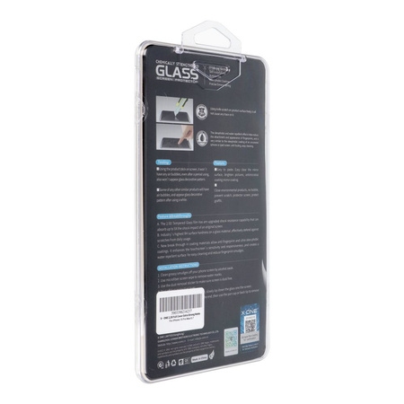 Szkło hartowane X-ONE Full Cover Extra Strong Matowe - do iPhone 15 Pro Max (full glue) czarny