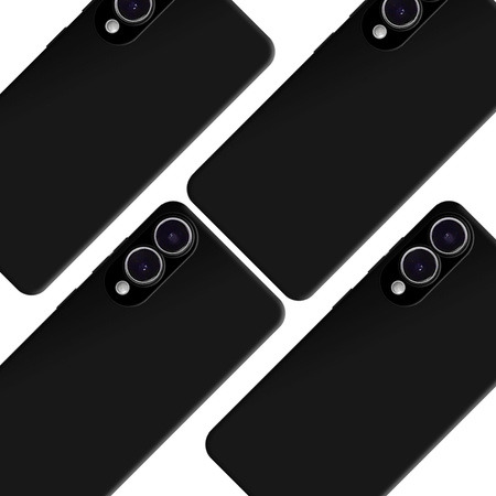 Samsung Galaxy S25 Edge - 3mk Hardy Silicone MagCase Black