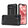 Pancerne hybrydowe etui Hybrid Armor pokrowiec futerał na iPhone 16e - czarne