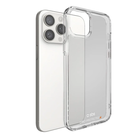 SBS D3O Hülle für iPhone 15 Pro – transparent