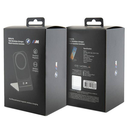 BMW schön. Induktion BMDCSMADGPK 15W schwarz/schwarz M Edition MagSafe