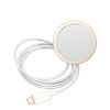 Guess Bundle Pack MagSafe 4G - Zestaw etui + ładowarka MagSafe iPhone 14 Pro Max (niebieski/złoty)