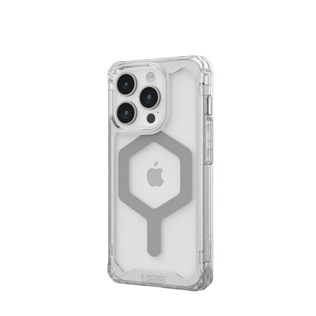 UAG Plyo Magsafe - protective case for iPhone 15 Pro compatible with MagSafe (ice-silver)