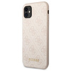 Guess 4G Metal Gold Logo – Etui iPhone 11 (różowy)