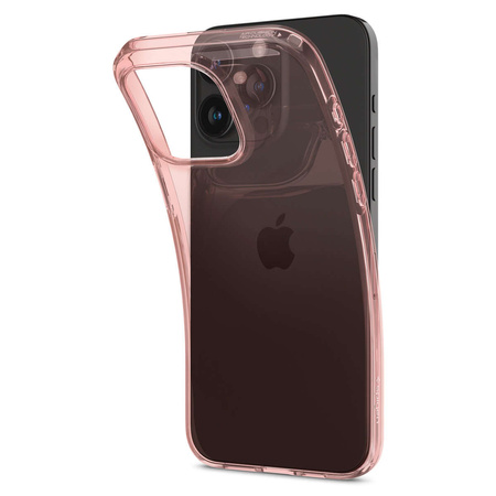 Spigen Crystal Flex, rose crystal - iPhone 15 Pro Max