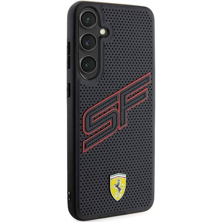 Oryginalne Etui FERRARI hardcase Big SF Perforated FEHCS24MPINK do Samsung Galaxy  S24 Plus Czarny