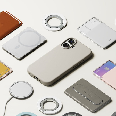 RINGKE SILICONE MAGNETIC MAGSAFE IPHONE 17 STONE