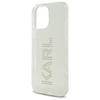 Original Case IPHONE 16 PRO MAX Karl Lagerfeld Hardcase IML Rhinestones Logo (KLHCP16XHKLSTDCT) transparent