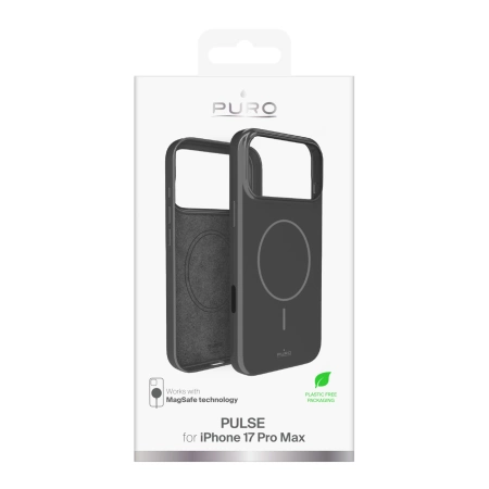 Puro Pulse Protective Case for iPhone 17 Pro Max Polycarbonate - Gray
