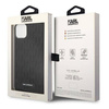 Karl Lagerfeld Monogram 3D Pattern - Etui iPhone 14 Plus (czarny)