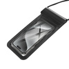 Wodoodporne etui na telefon Hoco IP68 240 x 120 x 15 mm HX53 czarne