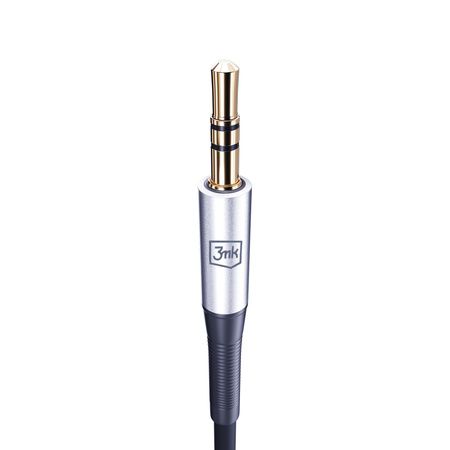 Kabel 3mk AUX minijack 3,5 mm - AUX minijack 3,5 mm