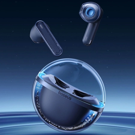 Słuchawki bezprzewodowe Baseus Bowie E5x TWS - niebieskie