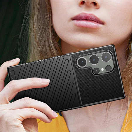 Thunder Case Panzerhülle für Samsung Galaxy S24 Ultra - Schwarz