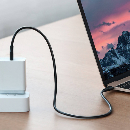 Ugreen kabel USB Typ C do ładowania i transferu danych 3A 1,5m czarny (US286)