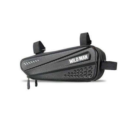 WILDMAN sakwa rowerowa pod ramę na zamek 1,5L E4 czarna