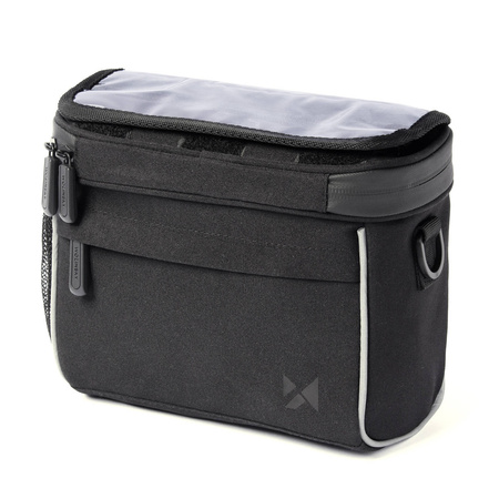 Wozinsky Fahrrad Lenkertasche Fahrrad Umhängetasche schwarz (WBHBB-01)