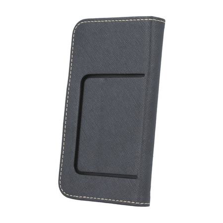 Etui Smart Universal Fancy Silicon 5,5&quot; 87x159 czarno-złoty