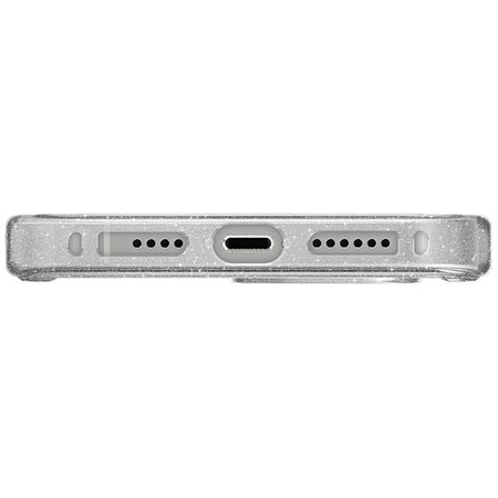 Etui APPLE IPHONE 15 PRO MAX UNIQ LifePro Xtreme Magclick Charging tinsel lucent transparentne