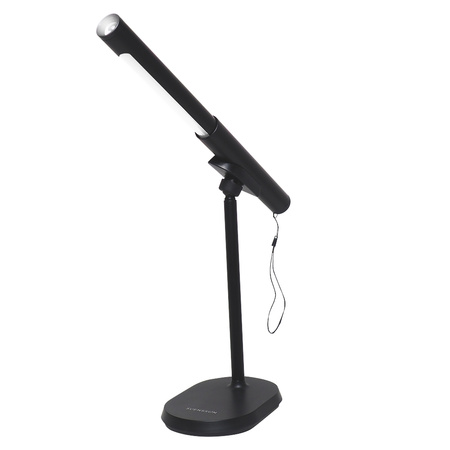 Svensson Lampka biurkowa/latarka 2w1 AMSTERDAM magnetyczna odpinana 8W czarna