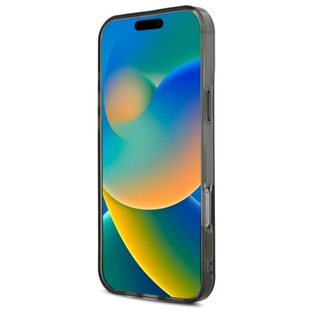 Mercedes nakładka do iPhone 16 Pro 6,3" MEHMP16L23HCPK Hardcase MB Case Star Pattern czarna